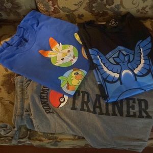 Pokémon Apparel: T-shirts and Lounge Pants